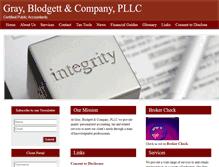 Tablet Screenshot of cpagray.com